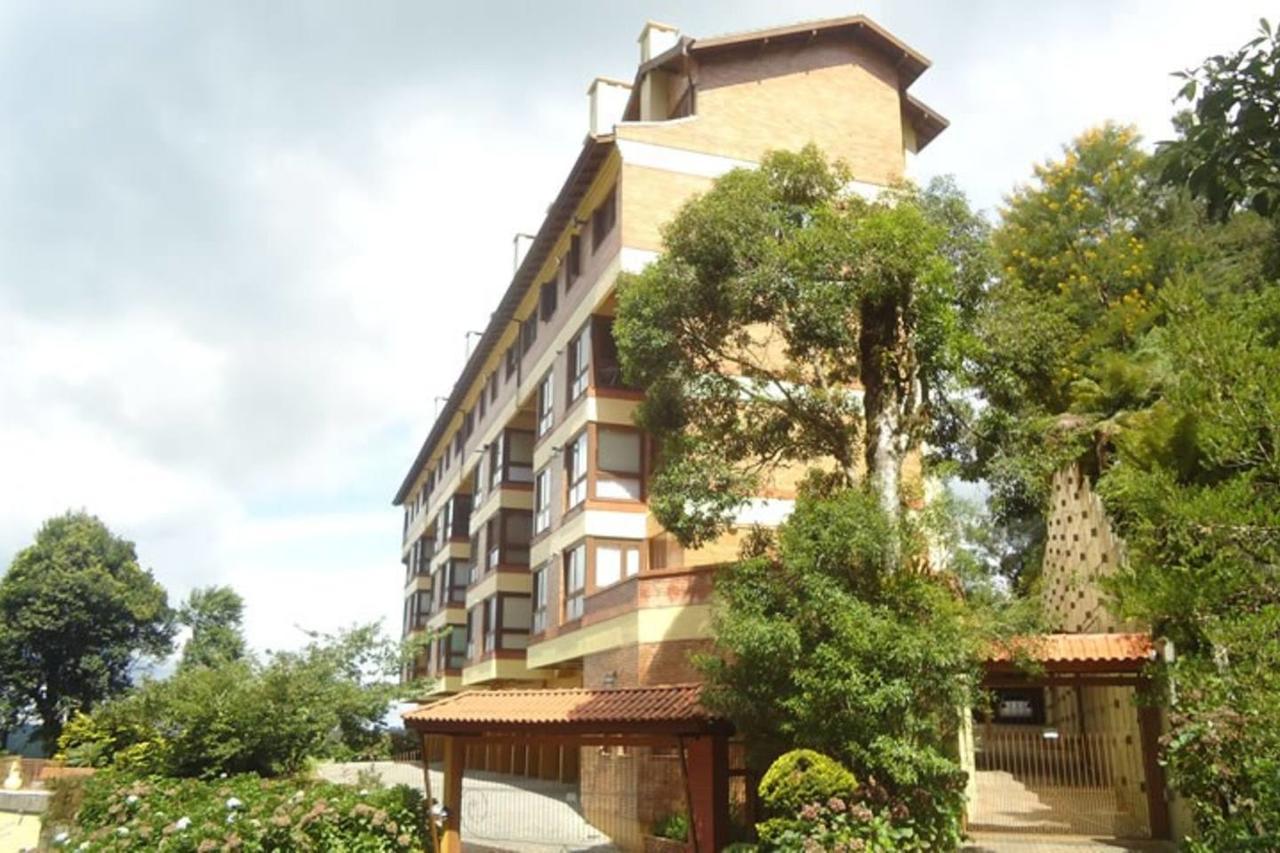 Belo Apartamento E Completo No Centro Com Vista Gramado Exterior foto